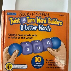 Twist and turn word builders. Like brand new.